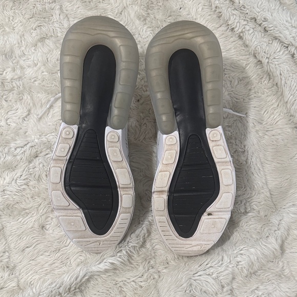 Nike Air Max 270 white and black running sneakers women’s size 11 - Picture 5 of 5